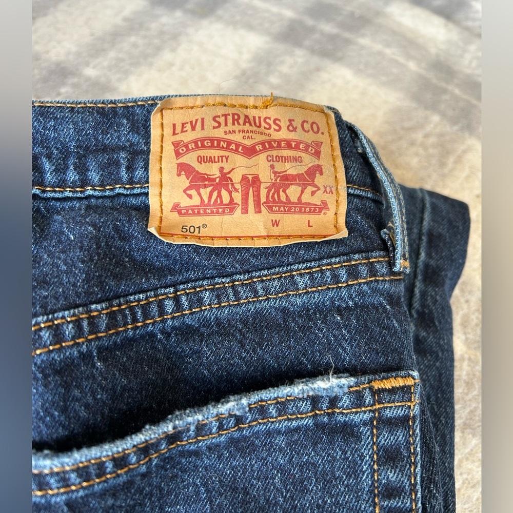 Levi's Men's Dark Blue Straight Jeans - NWOT W27 x L30